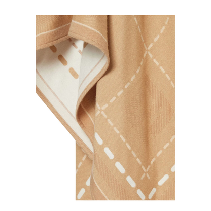 Beige Wool Poncho - Image 3
