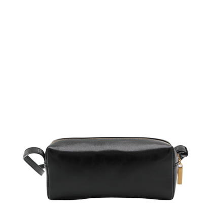 Kye Mini Calf Leather Crossbody - Black - Image 6