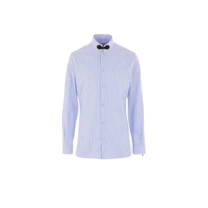 Cotton Oxford Shirt With Toggle - Image 1