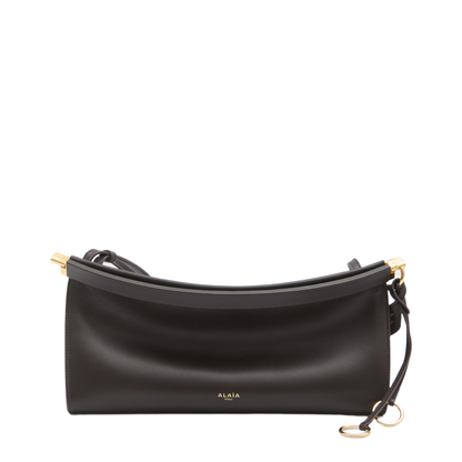 Le Click Medium Calfskin Shoulder Bag - Marron Foncé (Dark Brown) - Image 1