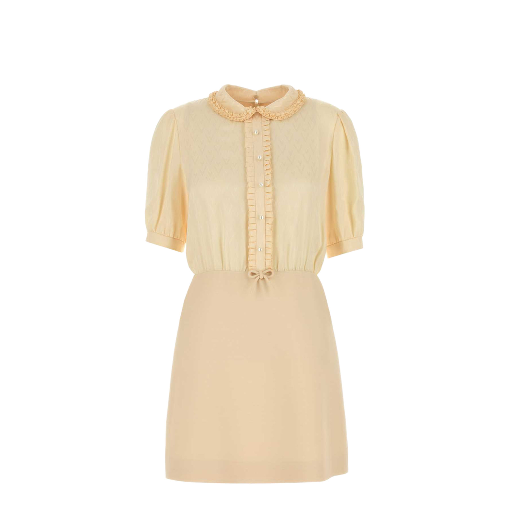 Crepe Couture Short Dress - Image 1