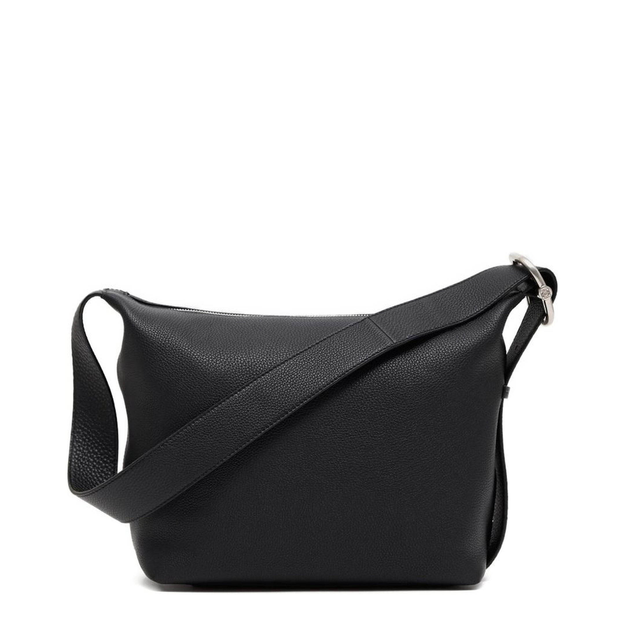 Loop Calfskin Hobo Bag - Black - Image 2