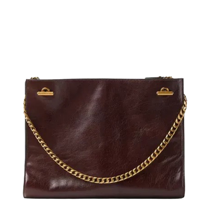 Cabine Calf Leather Shoulder Bag - Brown - Image 3