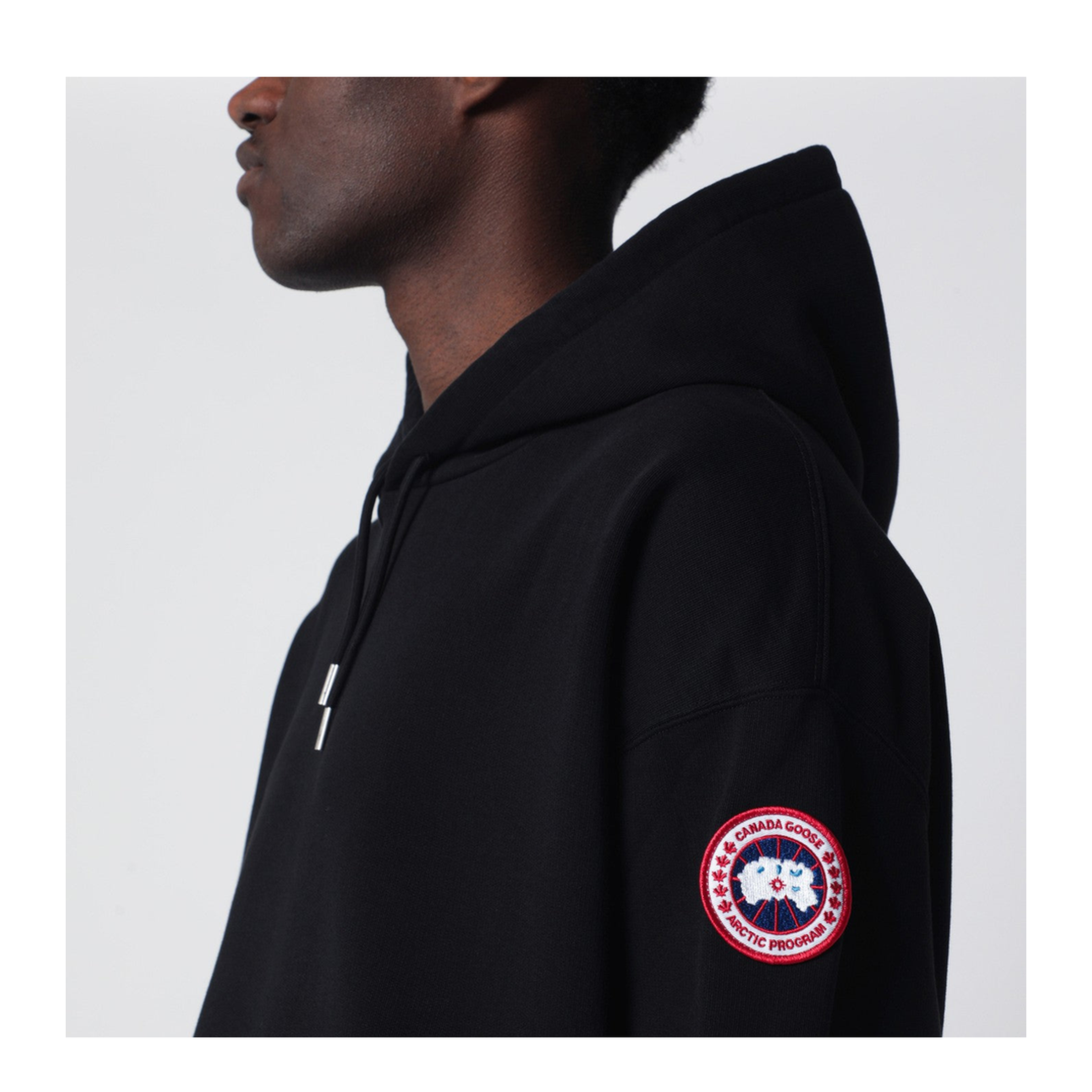 Black Hooded Sweatshirt - Image 2