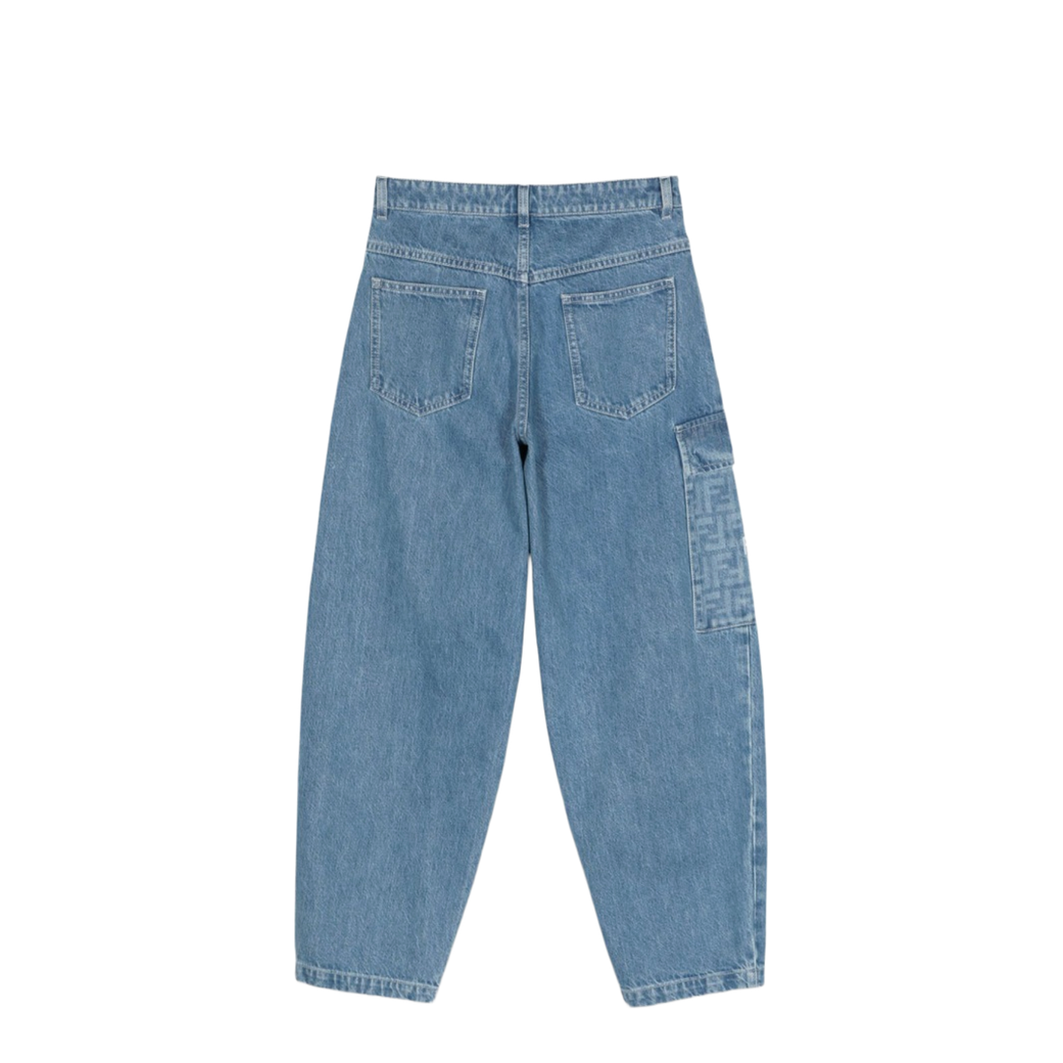 Washed Denim Pants - Image 2