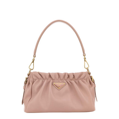 Pink Nappa Leather Handbag - Image 1