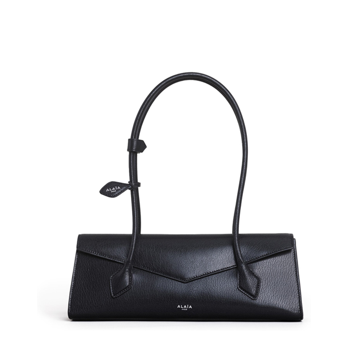 Le Teckel Medium Goatskin Bag - Black - Image 1