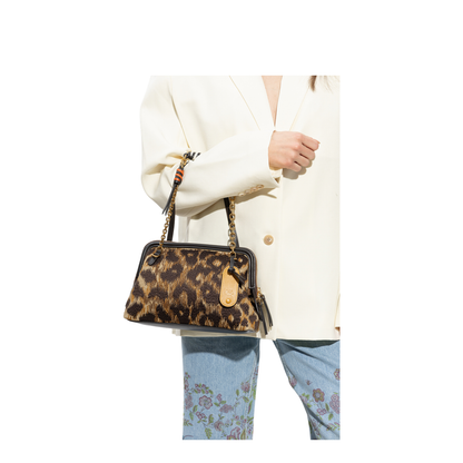 Doc Small Raffia Shoulder Bag - Multicolour - Image 2