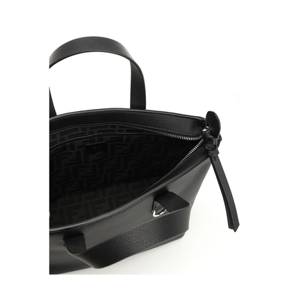 Vit.Cher Small Shopping Bag Black - Image 4