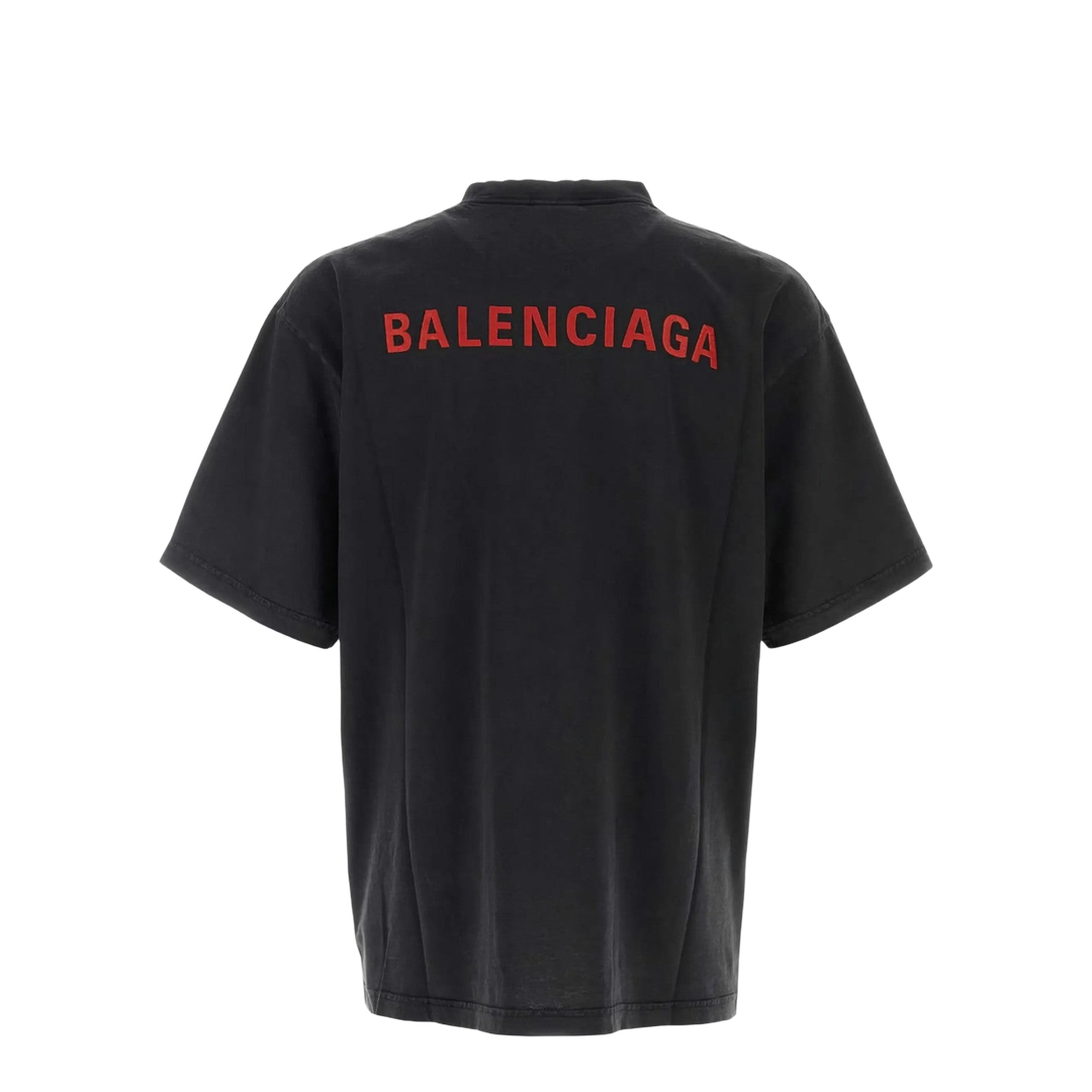 Back T-shirt Medium Fit in Light Blue/white - Image 2