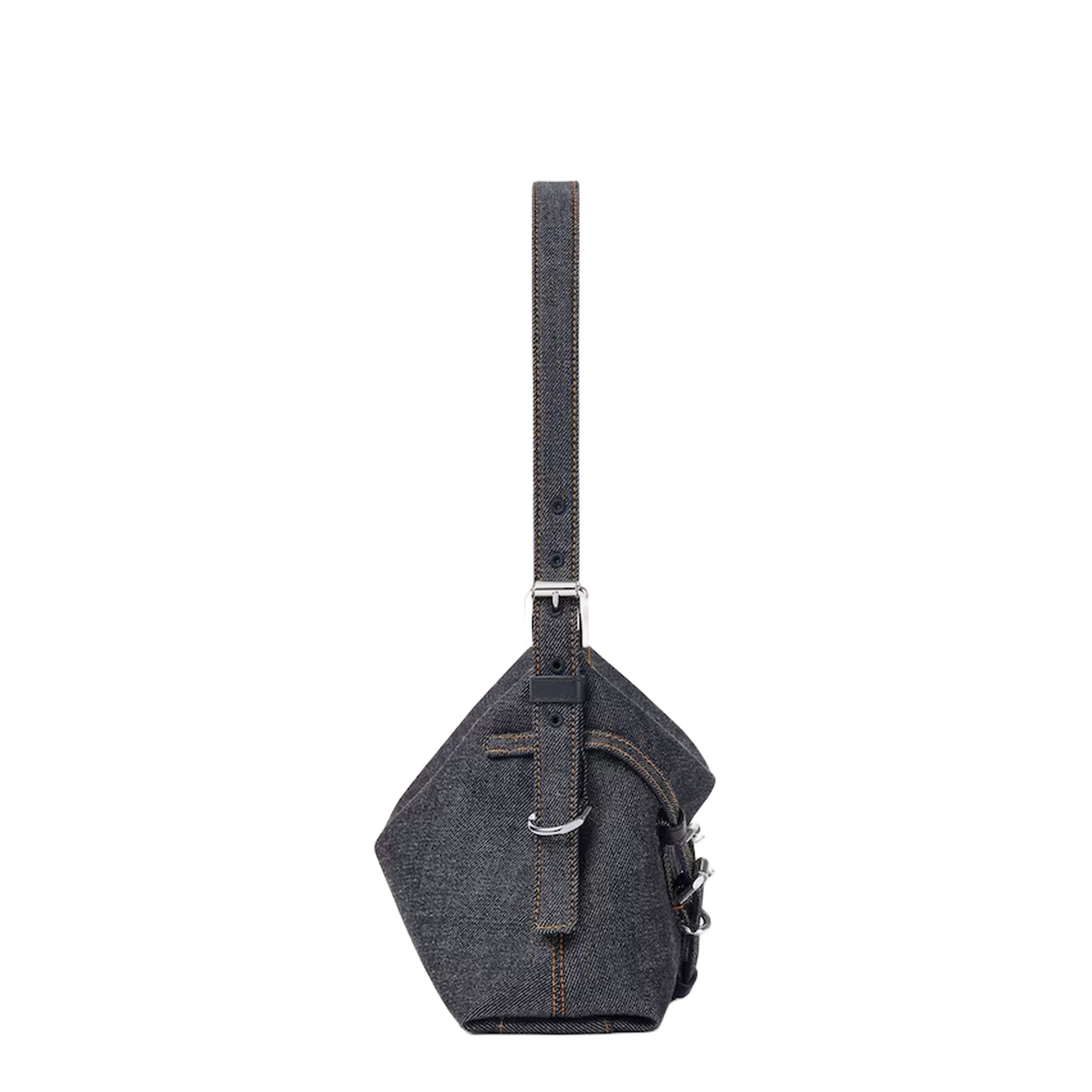 Mini Voyou Bag in Denim - Image 2