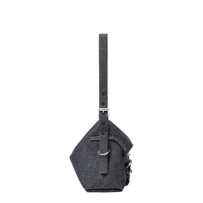 Mini Voyou Bag in Denim - Image 2