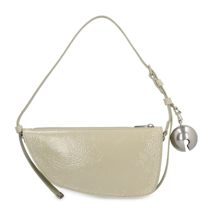 Small Shield Leather Shoulder Bag - Image 4
