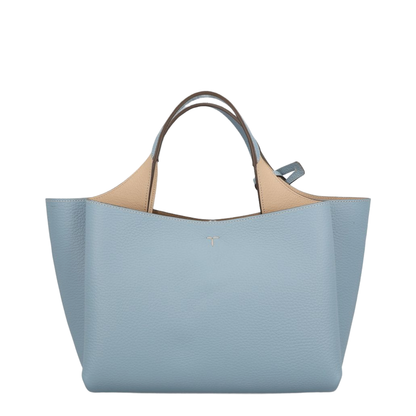 APA Mini Calfskin Top Handle Bag - Azzurro - Image 2