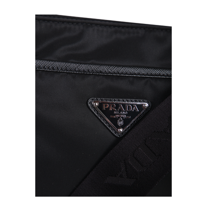 Re-nylon And Saffiano Shoulder Bag - Image 3