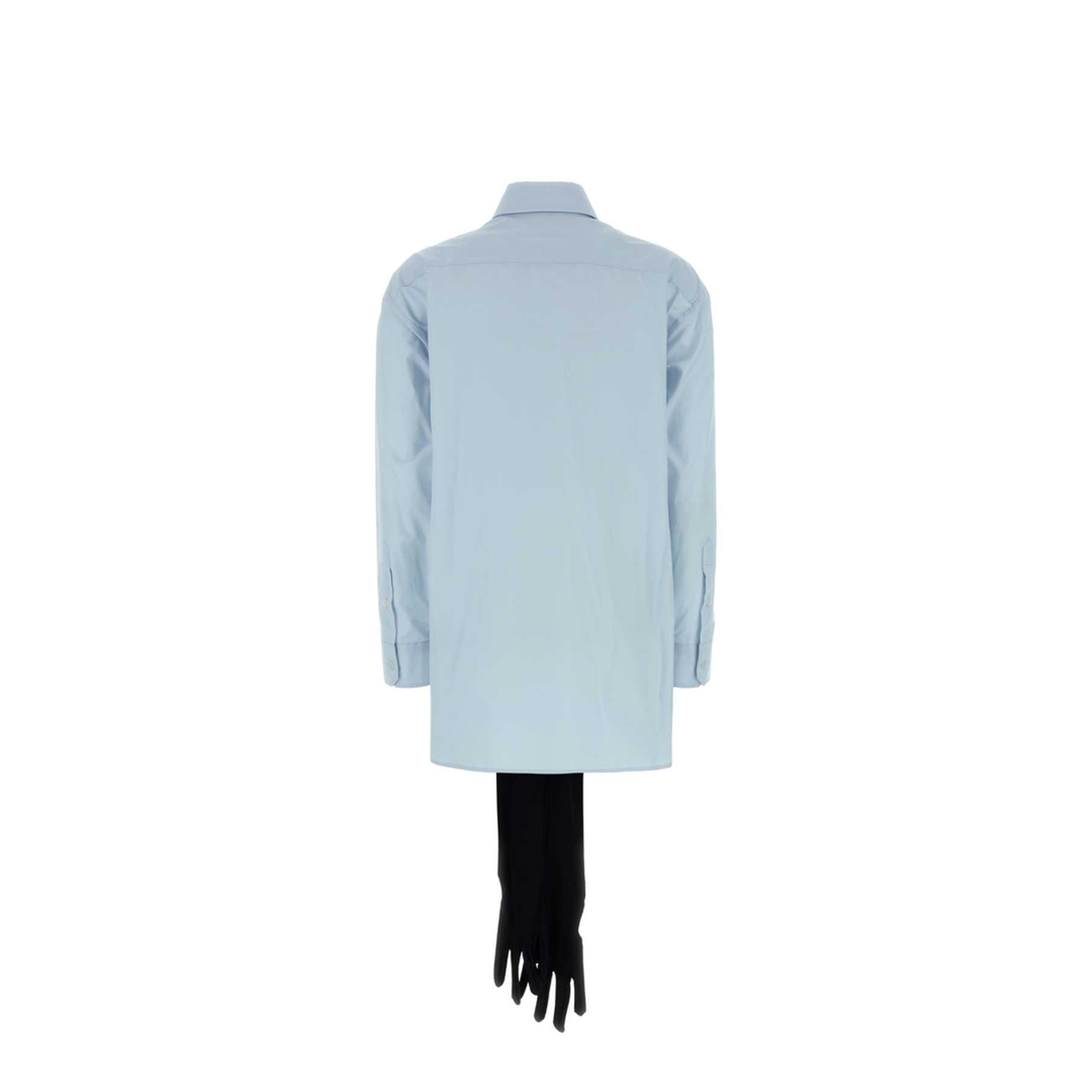 Light Blue Cotton Shirt with Gloves - Image 2