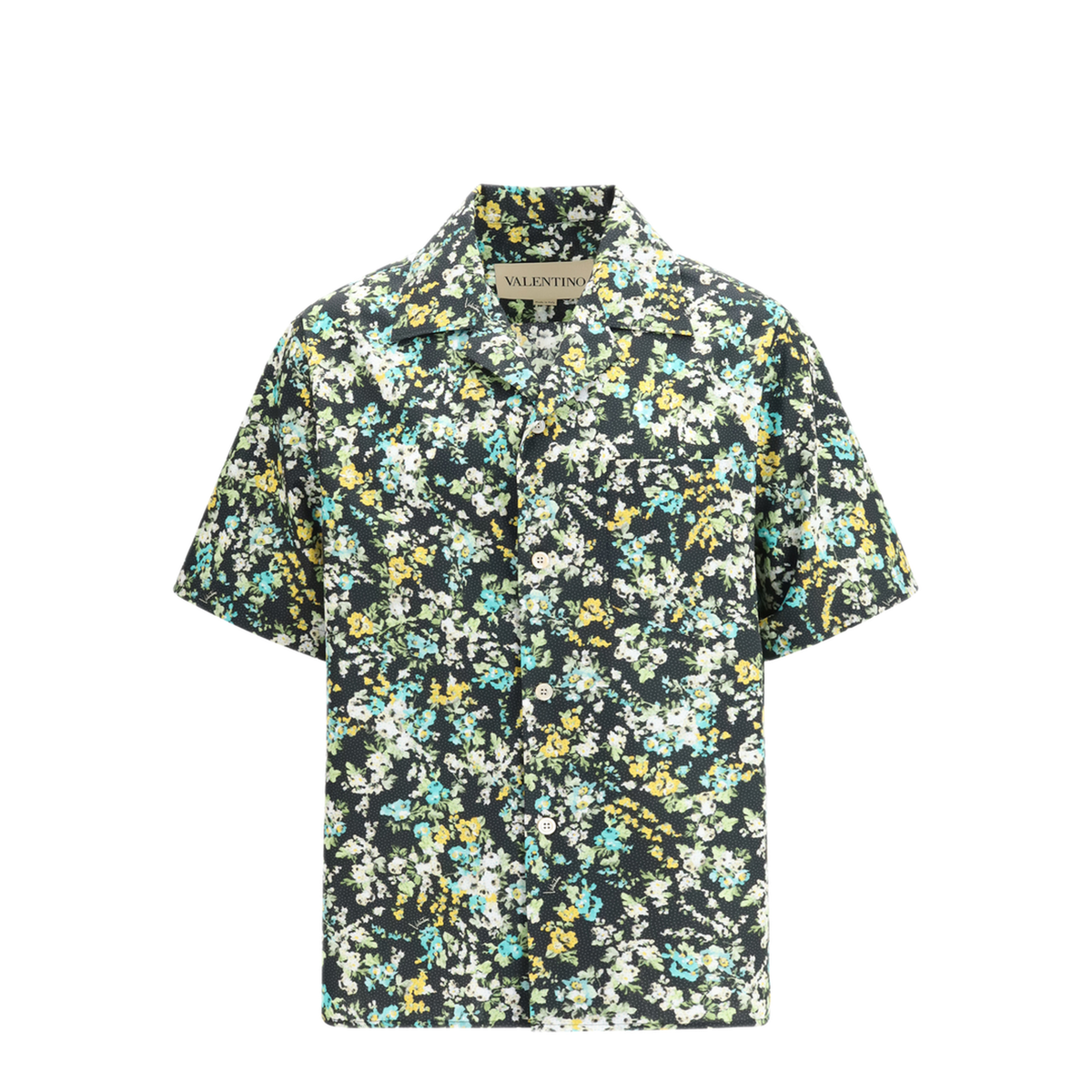 Shirt With An All Over Papier Floral - Image 1