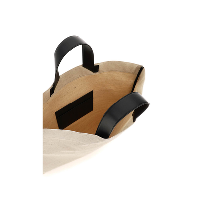 Logo-print Linen Tote Bag - Image 2