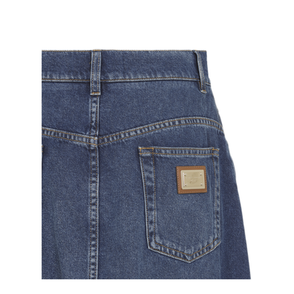 Long Denim Skirt - Image 5