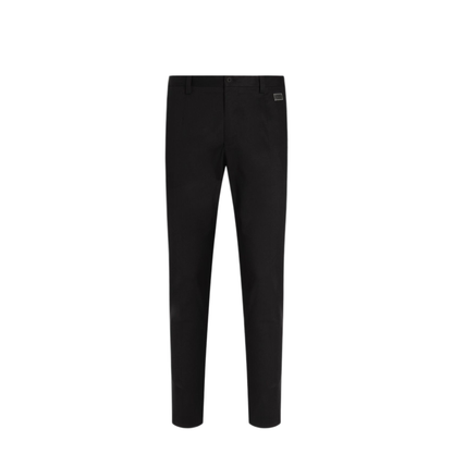 Tailored Cotton Trousers - Image 1