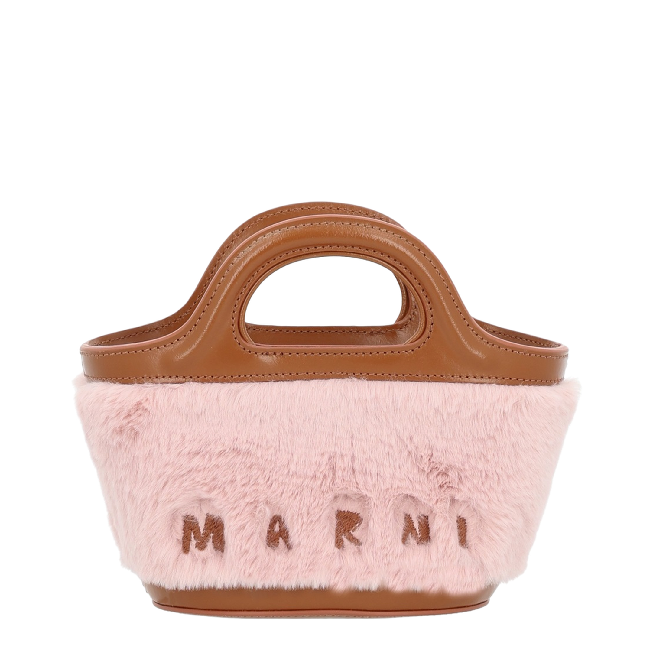 Trimmed Leather Mini Bag - Image 1