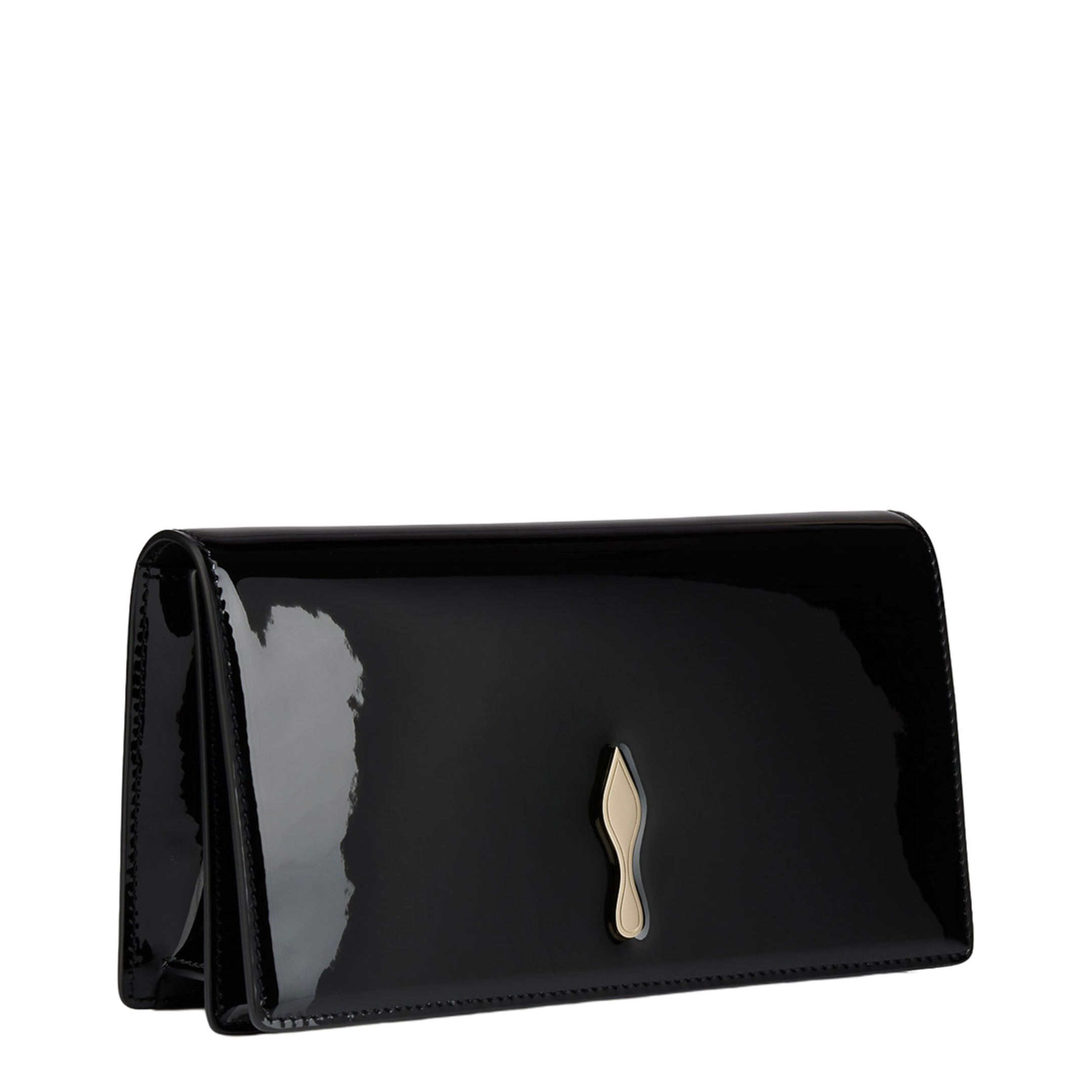 Bettina Clutch Patent Calf Leather Black - Image 2