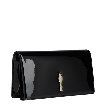 Bettina Clutch Patent Calf Leather Black - Image 2