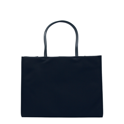 Ella Medium Recycled Nylon Tote - New Navy - Image 3