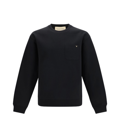 Sweatshirt with Pocket and VLogo - Image 1