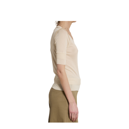 Trompe L'Oeil Viscose And Silk Top - Image 3