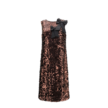 Midi Dress With Sequins - Image 1