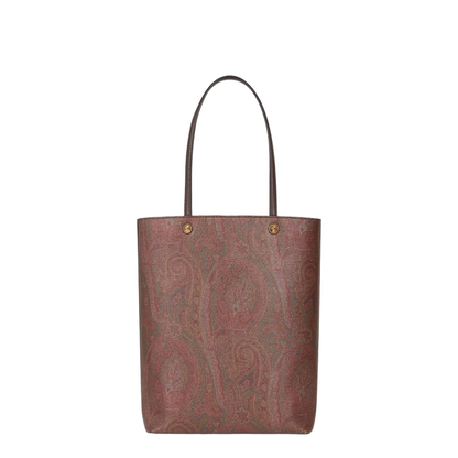 Paisley Print Open Top Tote Bag - Image 1