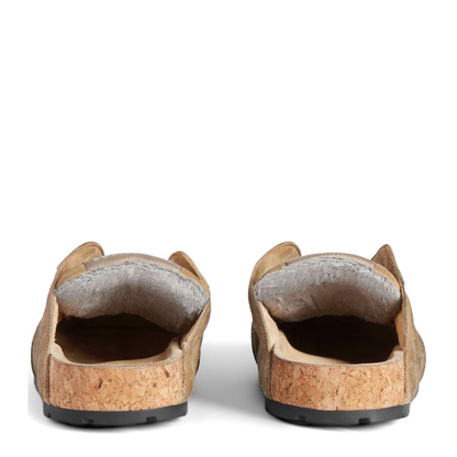 Dumbo Sabot in Distressed Suede Calfskin - Image 5