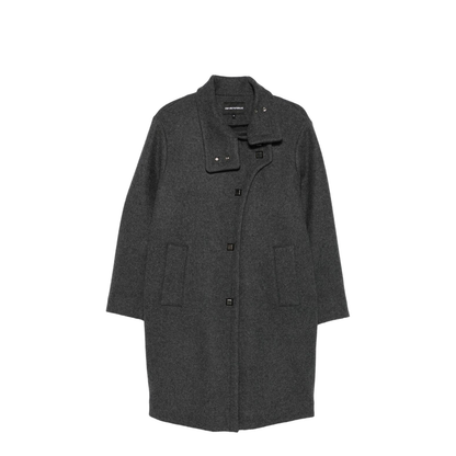Polygon Capsule Collection Padded Wool Cloth Coat - Image 1