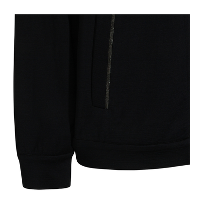 Cotton and Silk Interlock Hooded Topwear - Image 7