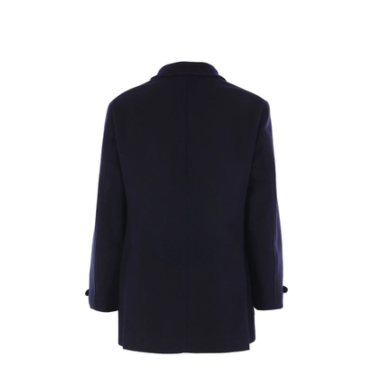Double-Breasted Wool Coat - Image 2
