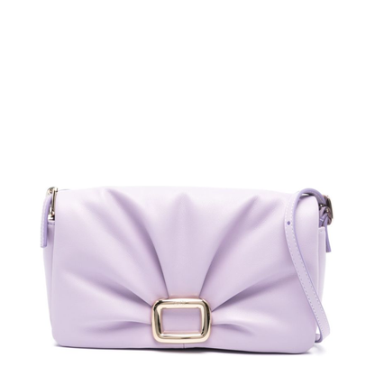 Purple Calf Leather Shoulder Bag - Image 1