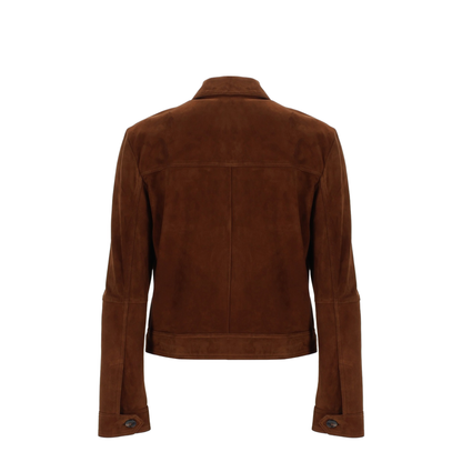 Suede Boxy Jacket - Image 3