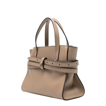 Calf Leather Tote - Beige - Image 3