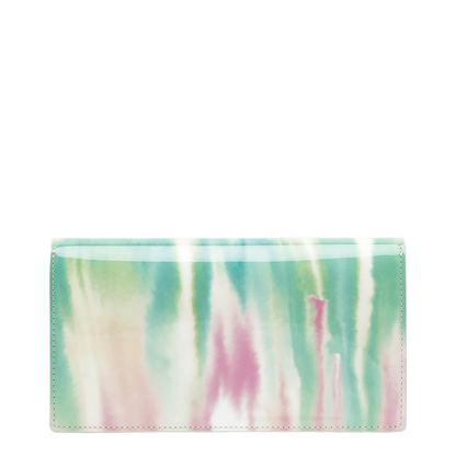 Bettina Clutch in Multicoloured Crepe Satin - Image 2