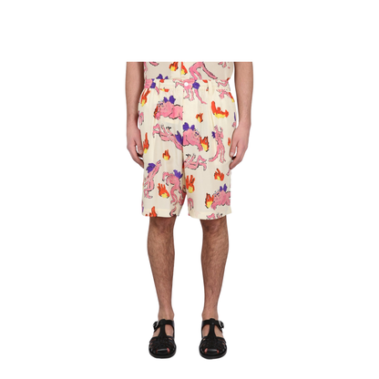 Bermuda Shorts with Print - Image 1