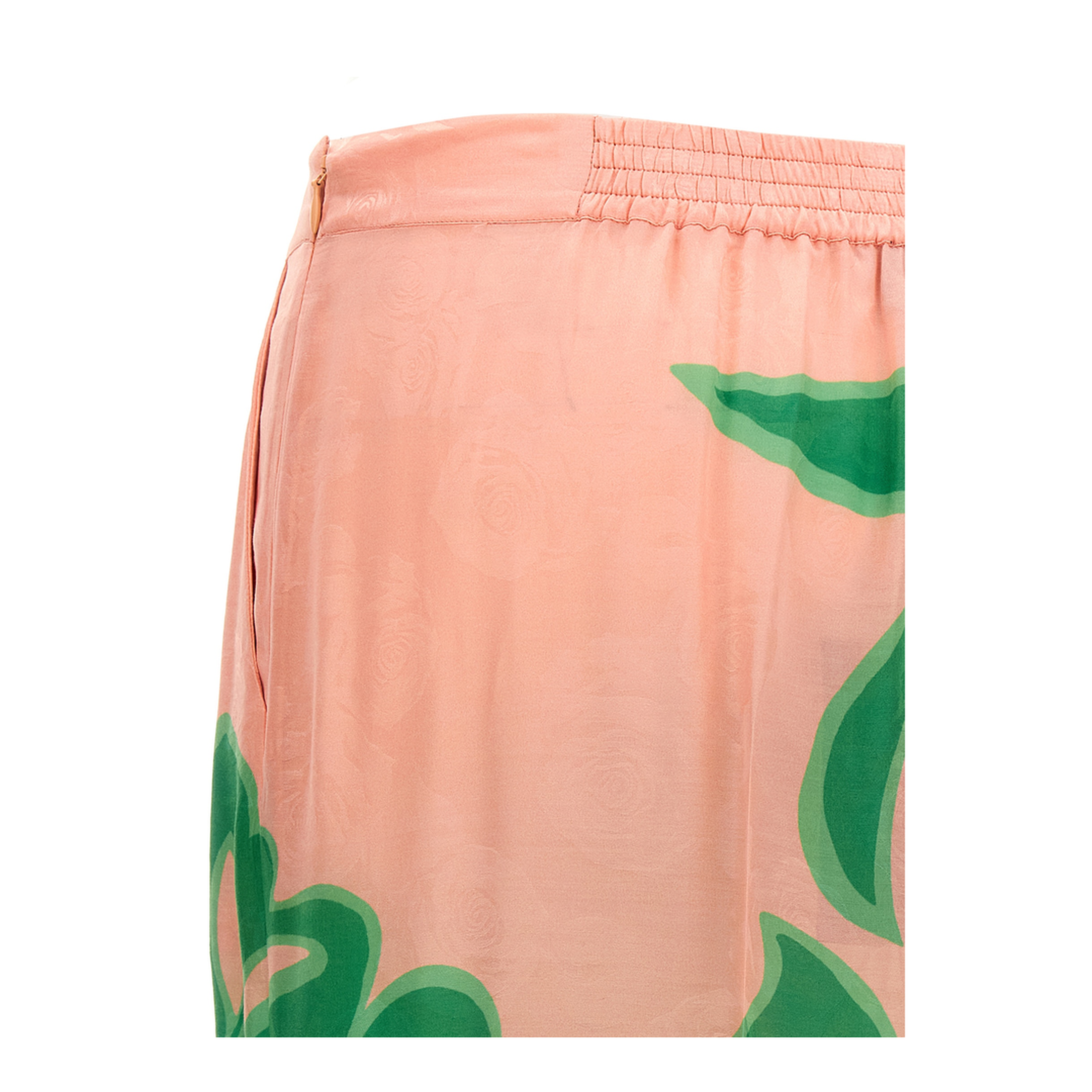 Wide Printed Trousers Blend - Image 4