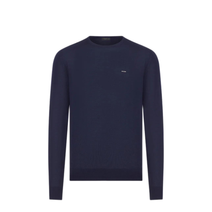 Superfine Wool Crewneck Sweater - Image 1