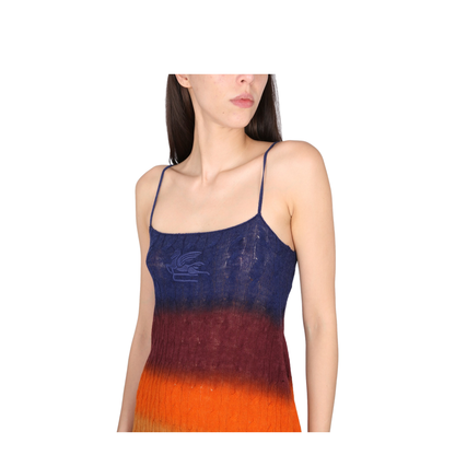 Shaded Braided Wool Mini Dress - Image 4