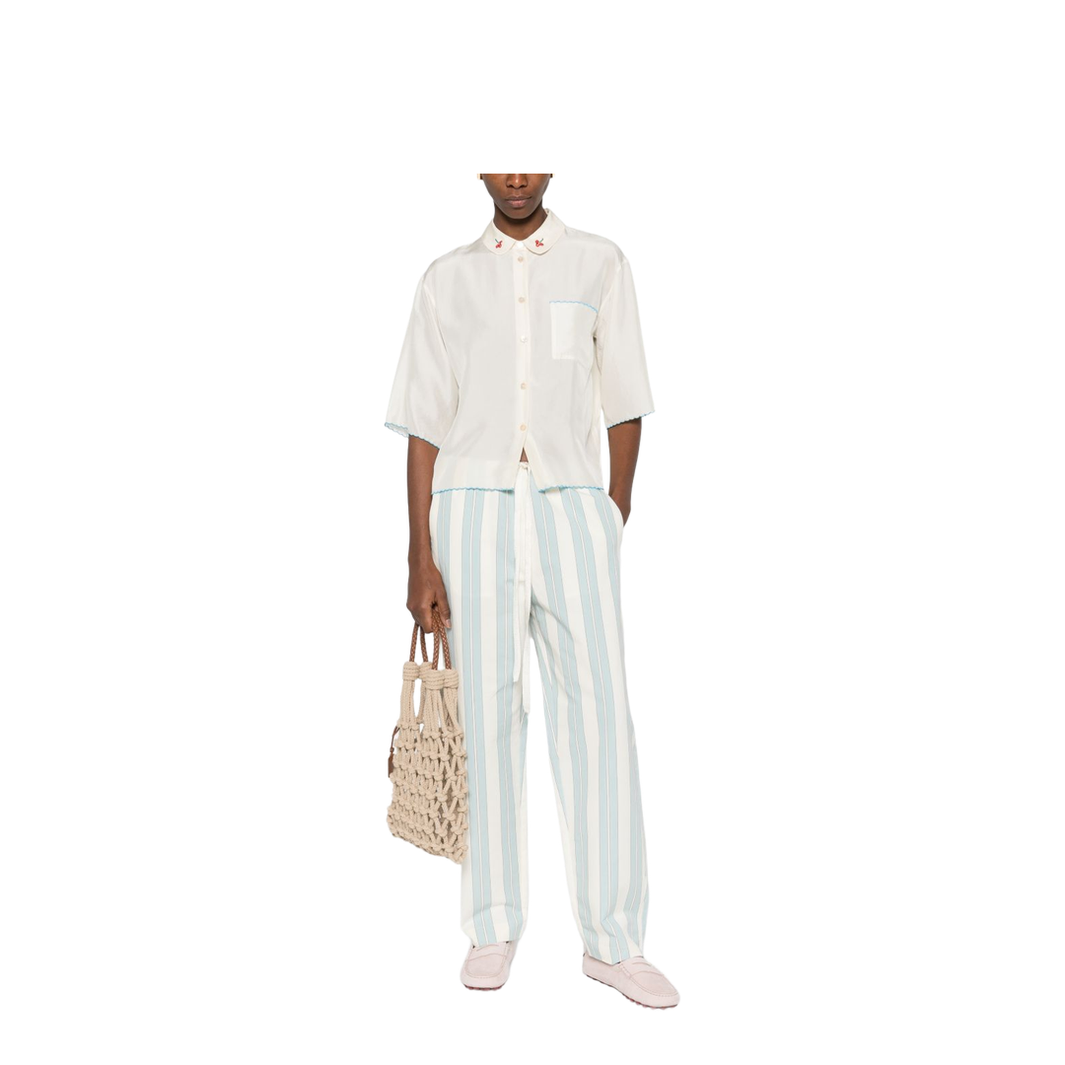 Trousers Clear Blue - Image 3