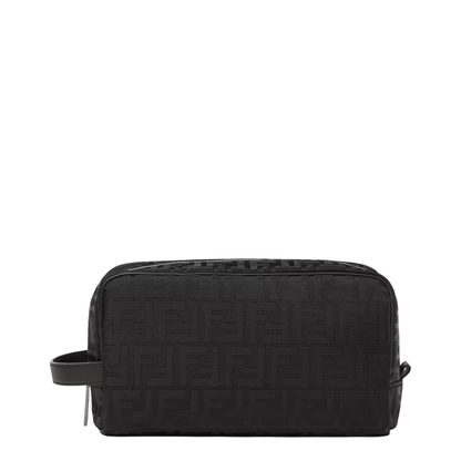 FF Medium Polyester Toiletry Case - Black - Image 1