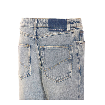 Mid Blue Vintage Wash Bootcut Jeans - Image 2
