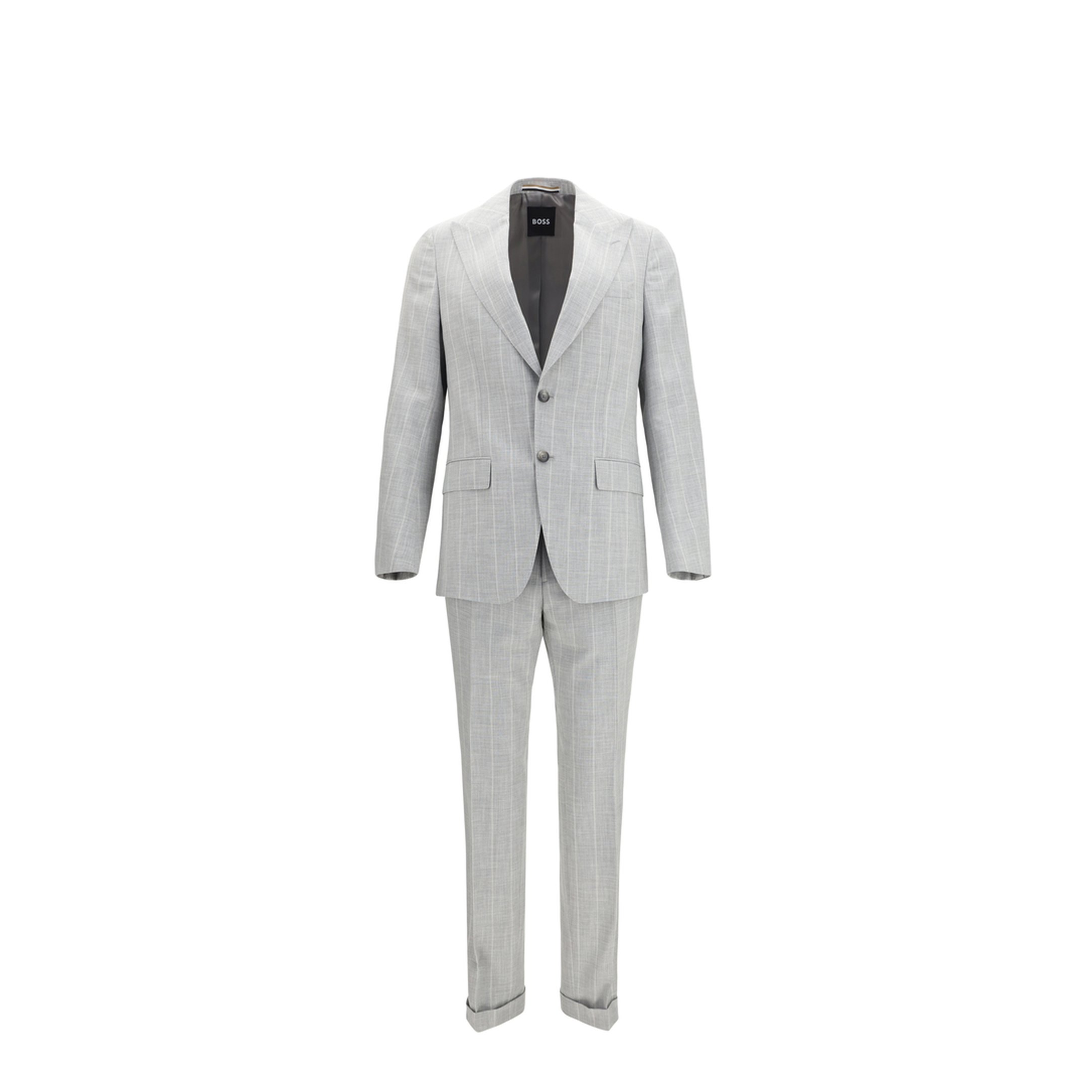 Cotton and Virgin Wool Suit - Image 1