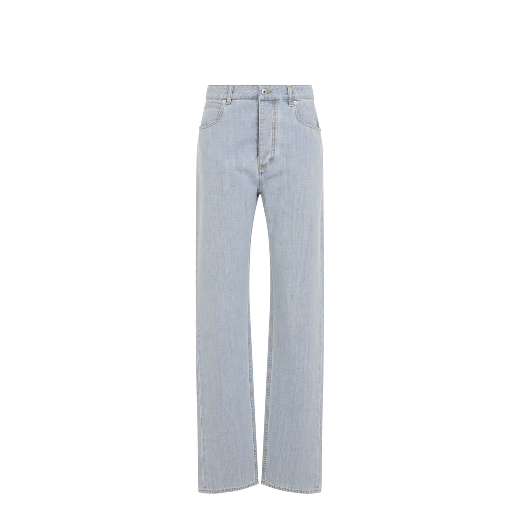 Chambray Straight Pants - Image 2