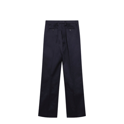 Navy Blue Chino Trousers - Image 2